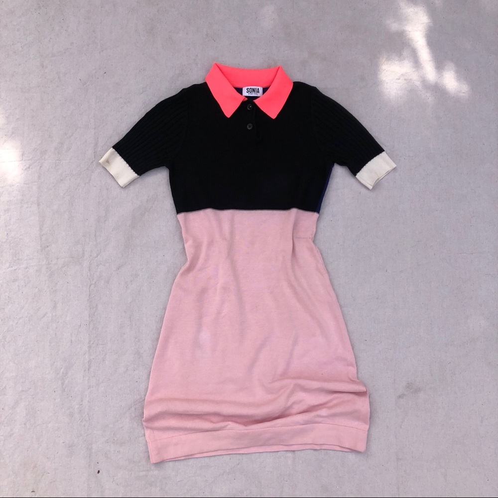 Sonia Rykiel Colorblocked Dress